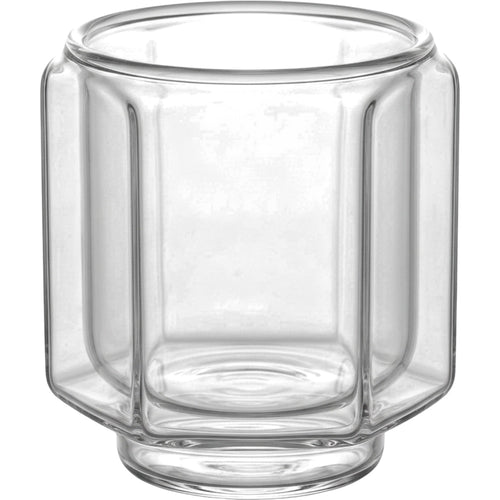 Ygbxw Double-Wall Borosilicate Hexagonal Espresso Cup 3 oz Clear - Product view